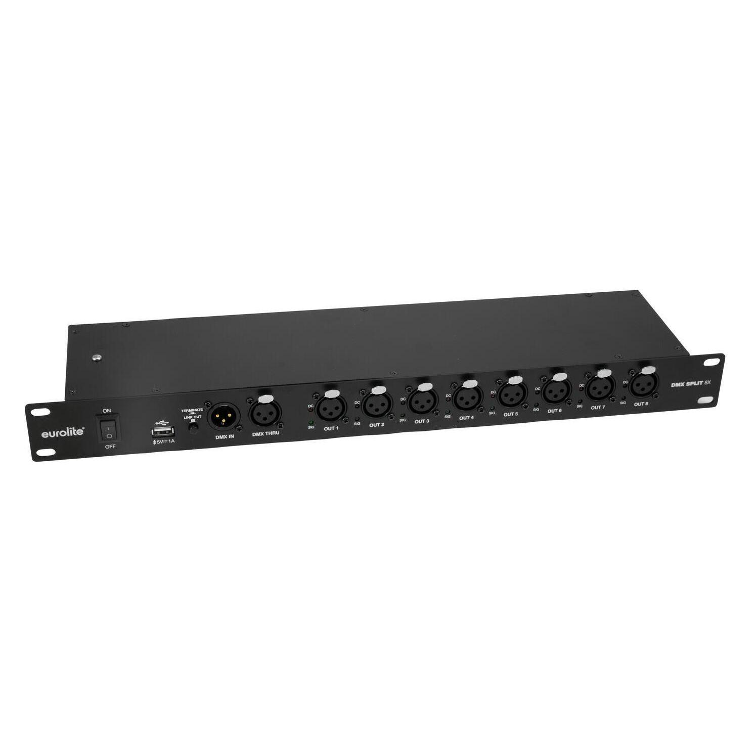 Eurolite DMX Split 8X Splitter 3pol (70064824)