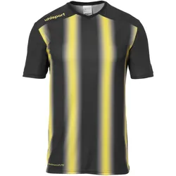 uhlsport Stripe 2.0 Trikot Kurzarm schwarz/limonengelb 116