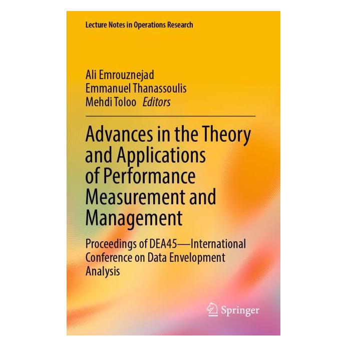 Springer Advances in the Theory and Applications (Englisch, Emmanuel Thanassoulis, Mehdi Toloo) (67757079)