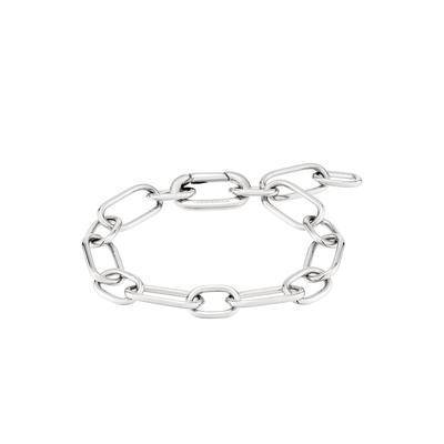 Armkette LIEBESKIND BERLIN "LJ-0914-B-20, LJ-0915-B-20, LJ-0916-B-20", silber (edelstahlfarben), Armbänder, Damen, 22cm, Edelstahl, Armkette