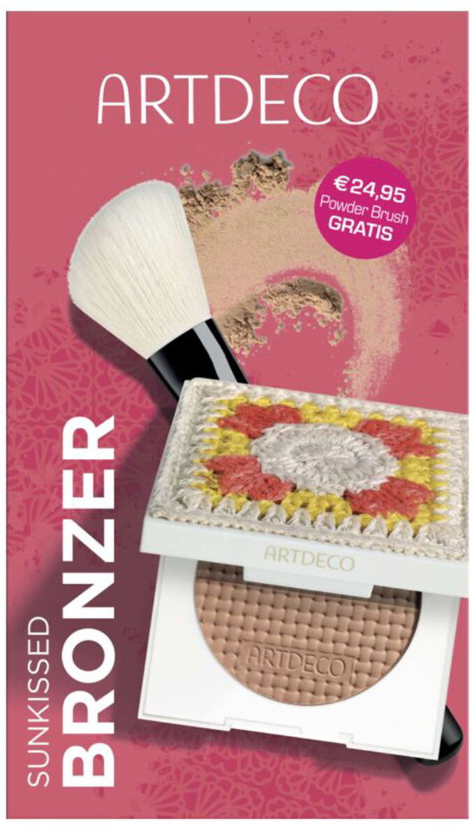 9g ARTDECO Bronzing Powder St. Tropez Set (Powder 9g + Brush)