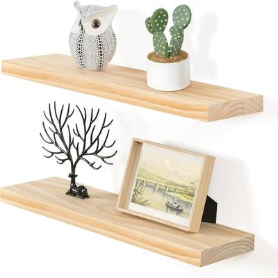 No Wood Floating Shelves Set of 2