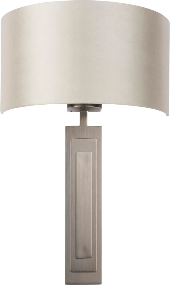 Ivy Bronx Giolou Flush Mounted Sconce Mink 50cm H X 32cm W X 14cm D