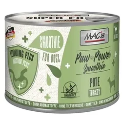 Macs Sparpaket 12 x 200g DOG Paw Power Smoothie Verdauung