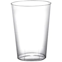 900 Mehrweg Becher transparent Plastikbecher 230ml Wiederverwendbar