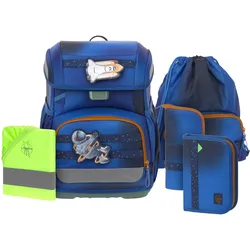 Lässig School Set Light Unique Schulranzenset 5tlg. - Space blue Koffer24