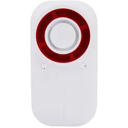 Olympia 6115 Sirene Drahtlose Sirene Draußen Rot, Weiß