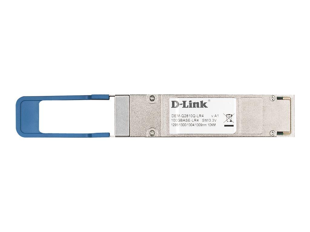 D-Link DEM-Q2810Q-LR4, 100G QSFP28 10 km Transceiver
