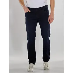 ENGBERS GERMANY Herren Super-Stretch-Jeans aus speziellem Waren-Hightechmaterial Blau regular uni - 32/32