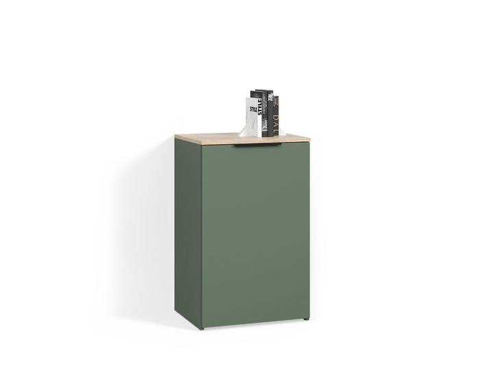 KOMMODE Piave Grün mit Regal