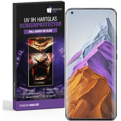 3x 9H Panzerglas für Xiaomi Mi 11 Full-Screen HD klar UV-Liquid Tempered Glas Displayschutz Schutzglas Screen-Protector
