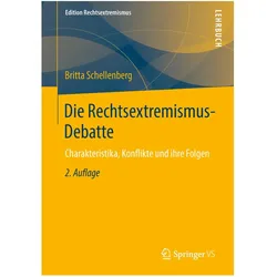 Die Rechtsextremismus-Debatte, Fachbücher von Britta Schellenberg