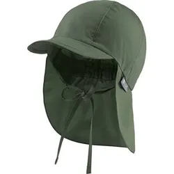 STERNTALER Schirmmütze mit Nackenschutz einfarbig, Größe 49 in Grün Grün