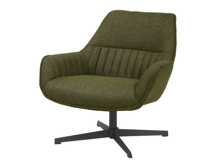 Fauteuil lounge TSOUL Vert/Vert Tissu 77 x 81 x 83cm