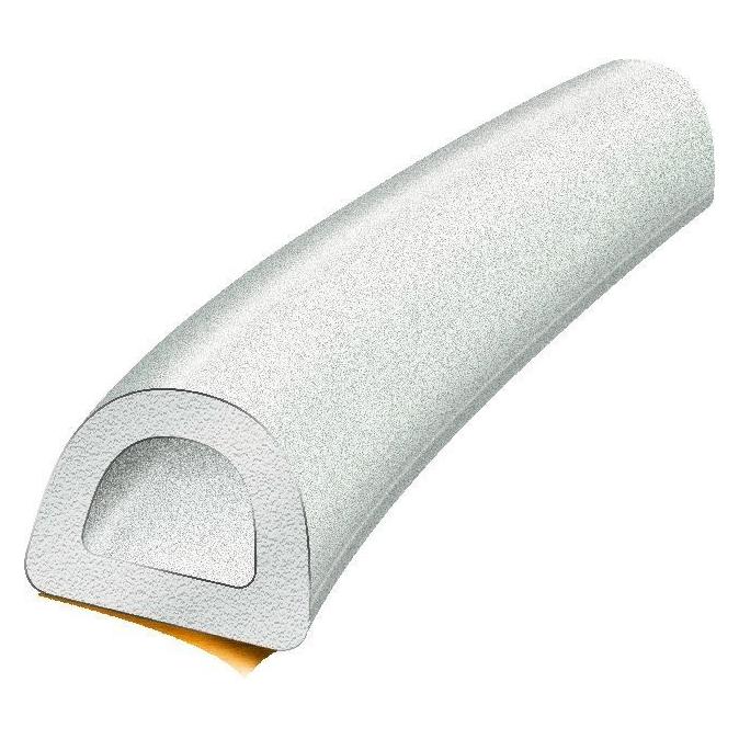 Trelleborg Dichtprofil D-Profil,EPDM,weiss (230212)