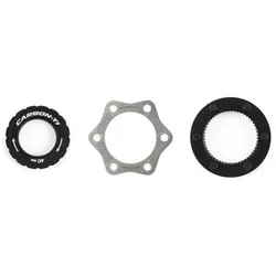 CARBON-TI Center Lock Adapter | schwarz