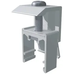 VAILLANT Modulklemme, Ende, verst. 30-50 silber, für Modulbefestigung (10 Stück)