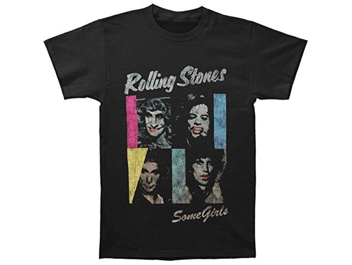 T-Shirt # L Black Unisex # Some Girls