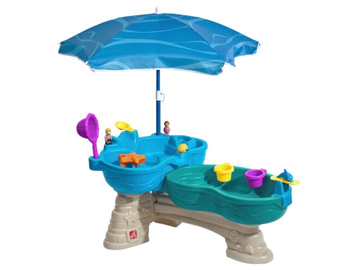 Spieltisch Spill & Splash, Mehrfarbig, Kunststoff, 109.9x57.2x63.5 cm, unisex, EN 71, Freizeit & Co, Outdoor-Spielzeug, Sandkasten-Spielzeug