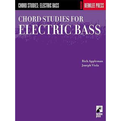 Chord Studies for Electric Bass Guitar Technique Workshop Advanced Bass Chord Songbook for Rock Country and Lead Styles Berklee Press Electric Bass