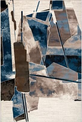 MDA Rugs Rhodes Collection Abstract Area Rug