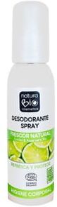 Naturabio Cosmetics Desodorizante Spray Frescura Natural Limão E Aloe Vera Bio 100 ml