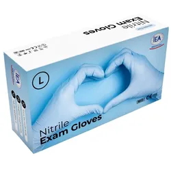 IEA Medical Nitrilhandschuhe - blau; L - 100er Box 100 St
