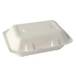 Zuckerrohr Lebensmittelverpackung 07x17x12,5cm 50un