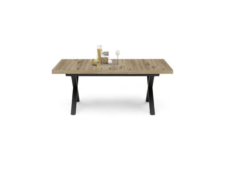 Trendstore Mirell Ausziehtisch mit Tischplatte in 3 Varianten un