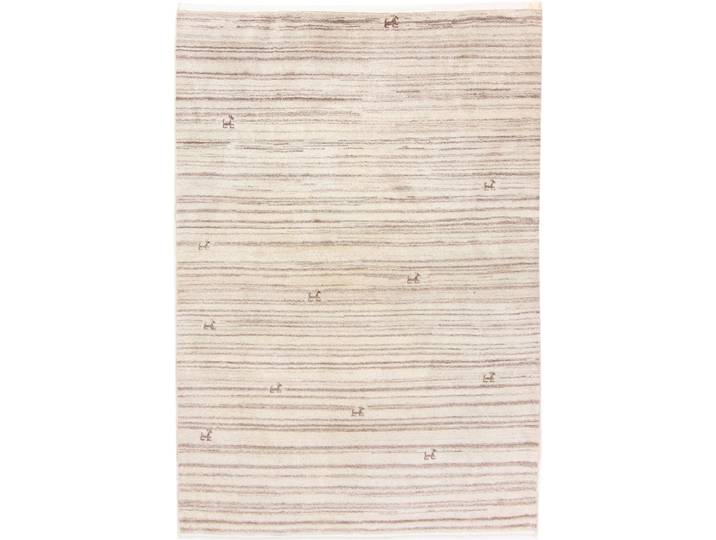 Perser Gabbeh Loribaft Riz Teppich 109x156 Handgeknüpft Modern Orientteppich Perserteppich Wolle