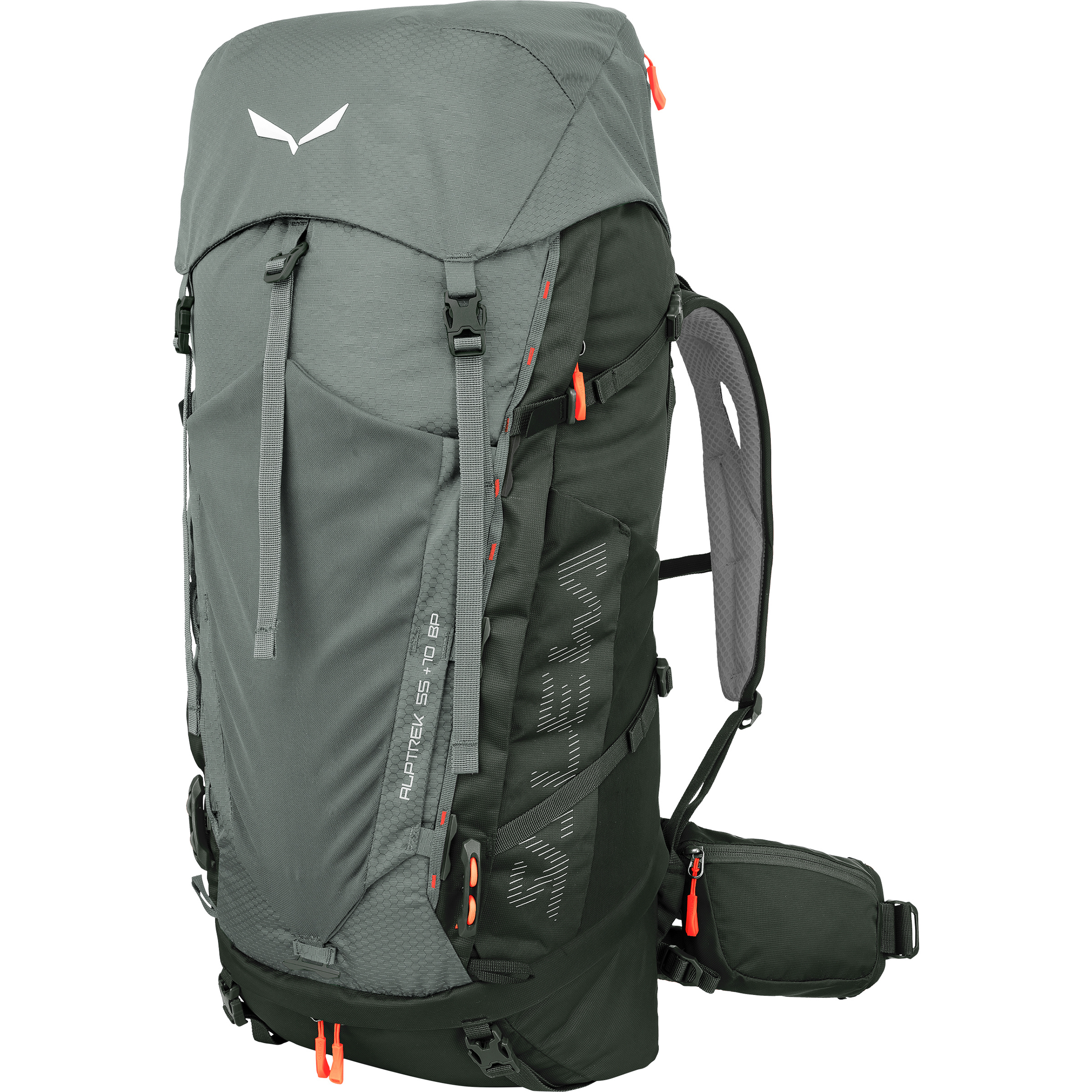 Salewa Alptrek 55 Wanderrucksack Wanderrucksack grau Größe 55L Camping