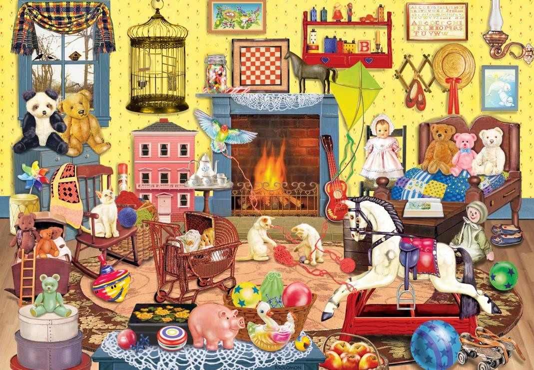 Grafika Puzzel Wie heeft de kooideur open gelaten? - 1000 stukjes