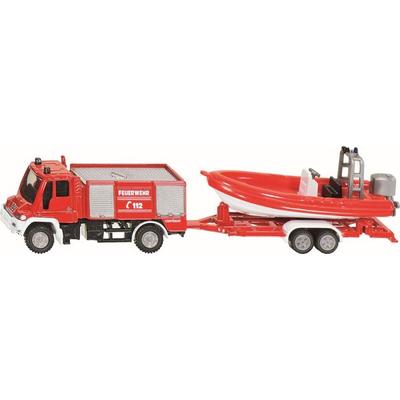 Siku 1636 Unimog Feuerwehr mit Boot