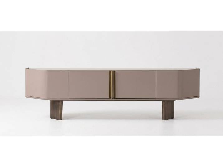 JVmoebel TV-Wand TV-Möbel schön bequem lang beige moderner Stil neu, Made in Europa