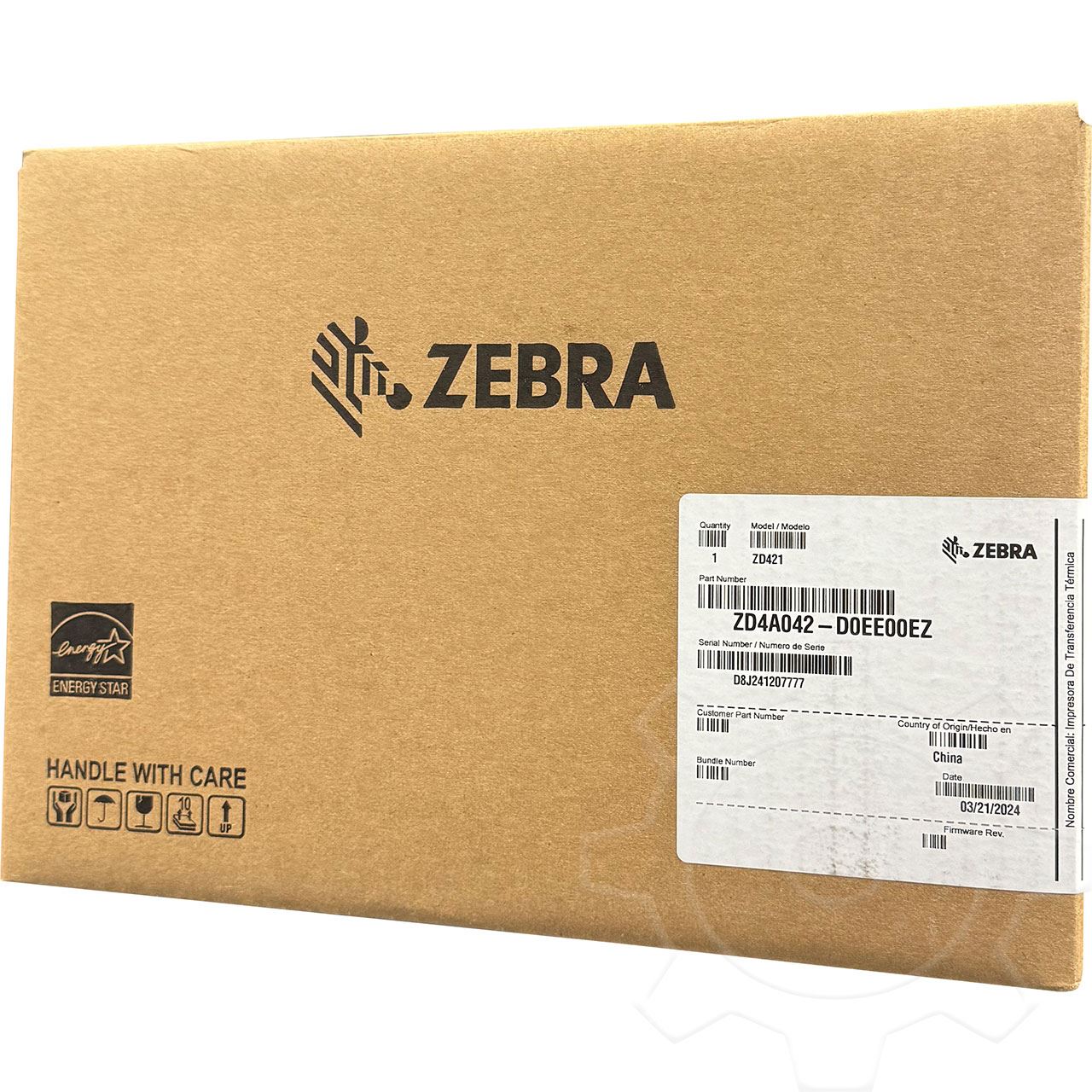 Zebra ZD421 DT 203DPI USB Host LAN Bulk