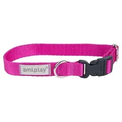 Amiplay Verstellbares Halsband Samba S Rosa