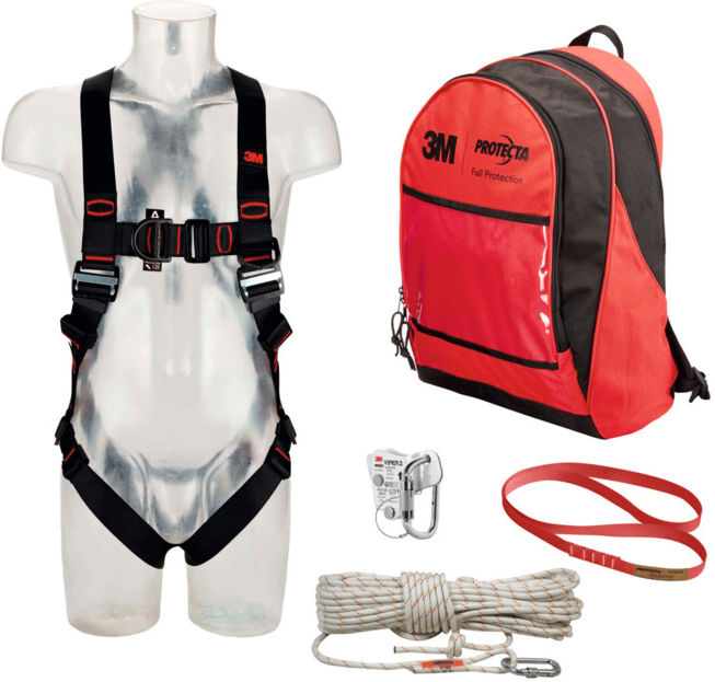 3M FALL PROTECTION Kit antichute Vertical, Longueur: SET m (7100309253)
