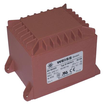 Weiss Elektrotechnik EI 66-Printtransformator 50 VA (85/425)