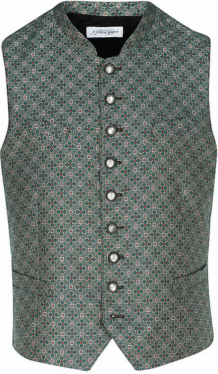 GRASEGGER Trachtengilet XENO 5 dunkelgrün   50 50