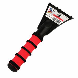 Nigrin Eiskratzer 6192, schwarz / rot, 25 x 10 cm