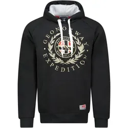 Geographical Norway, Landkarte, Giger DB 100 M sweatshirt WZ3045H/GN-Black
