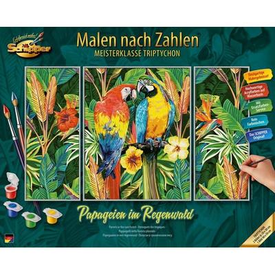Schipper Malen nach Zahlen - Papageien im Regenwald (Tripty)