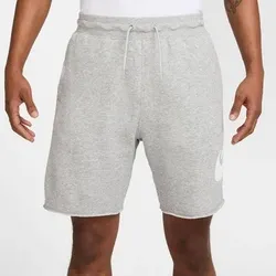 NIKE Herren Shorts M NK CLUB ALUMNI FT SHORT, Größe S in Grau Grau