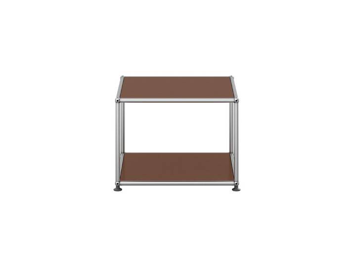 USM Haller Guéridon M22 braun offen T 523 cm 52.3x39x52.3
