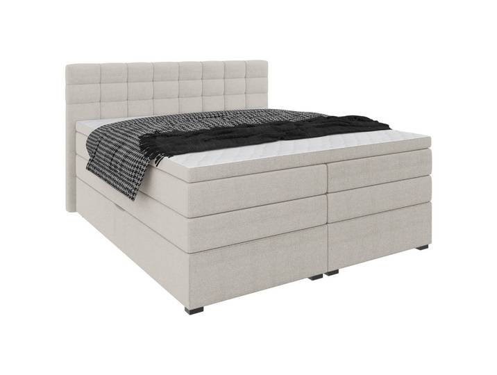 Boxspringbett Fano Sandfarben ca. 180x200cm