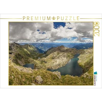 CALVENDO Puzzle Spronser Seen bei Meran | 2000 Teile Lege-Größe 90x67cm Foto-Puzzle für glückliche Stunden