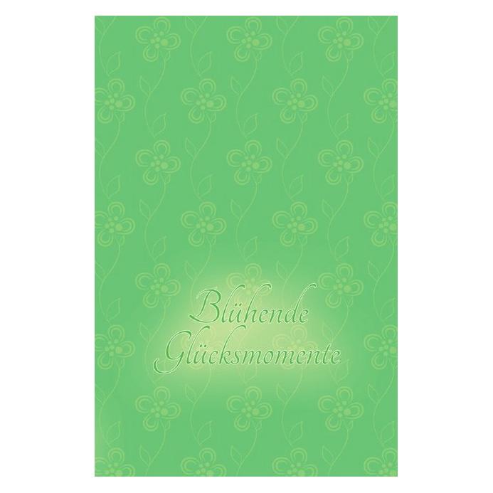 epubli Schreibwandel Notizbuch 'Blühende Glücksmomente' mit Reim-Affirmation (12,5 x 19 cm, Gepunktet) (56046922)