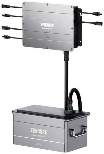 Zendure SolarFlow Set Balkonkraftwerk-Speicher mit Laderegler MPPT