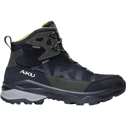 AKU, Herren, Wanderschuhe, Adapta Herren-Trekking-Sportschuhe aus Leder (42), Blau, Grün, Schwarz