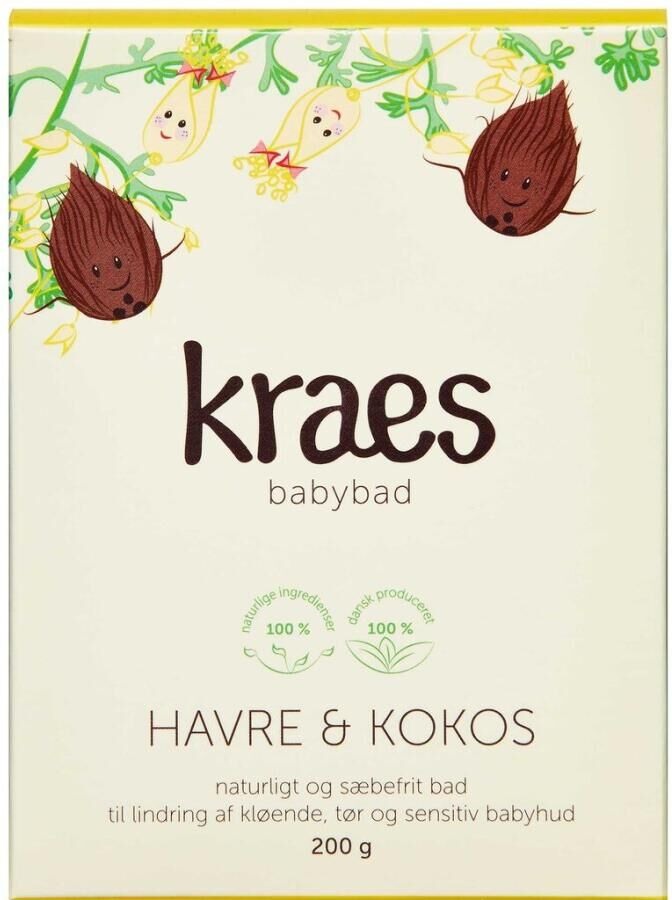 Kraes Babybad Havre & Kokos 200 g